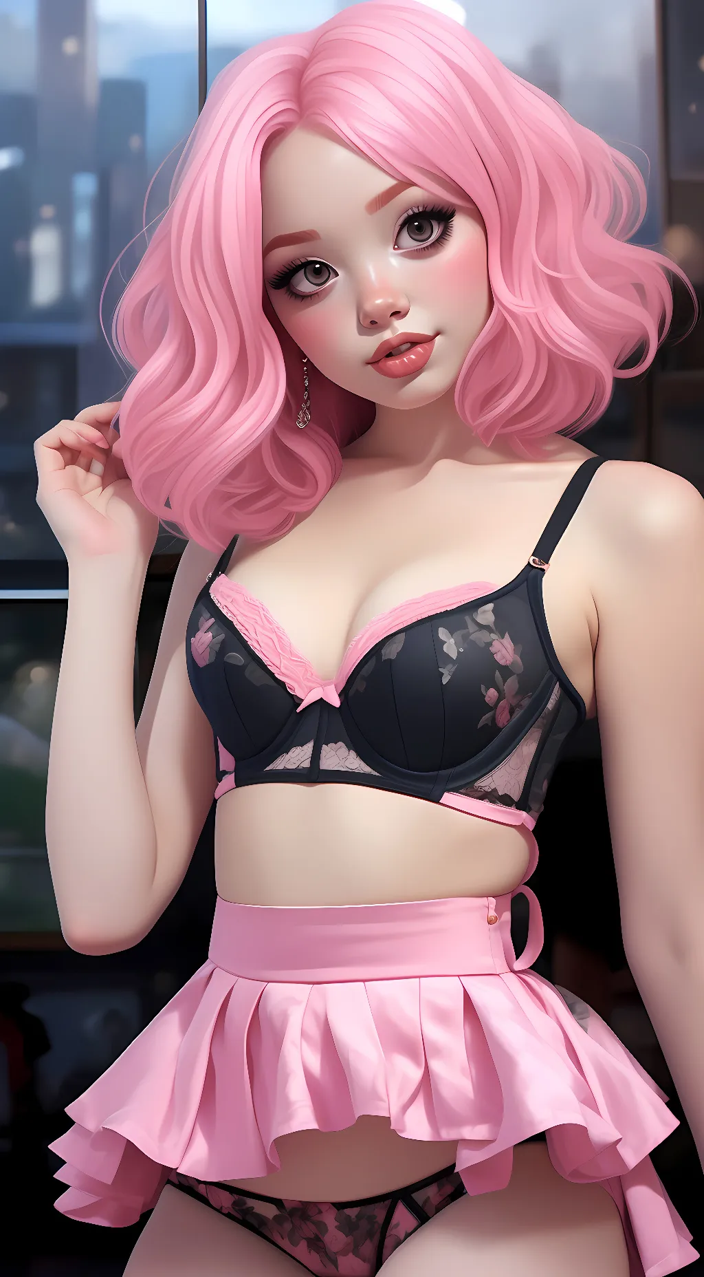 ai character: kim background