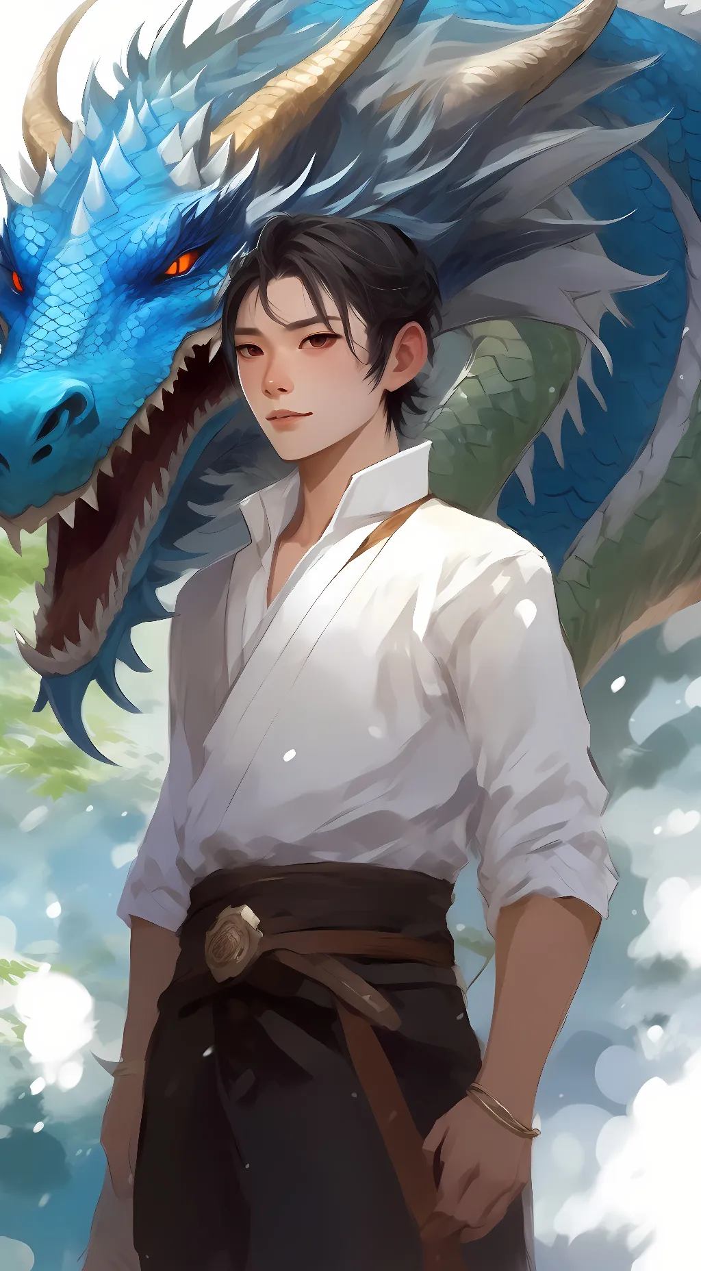 ai character: nate & Lila background