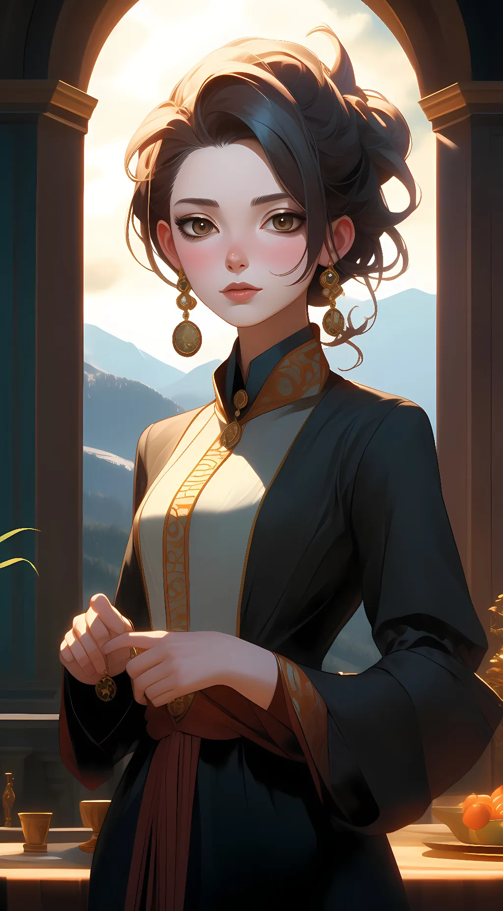 ai character: Aishia Hauka background