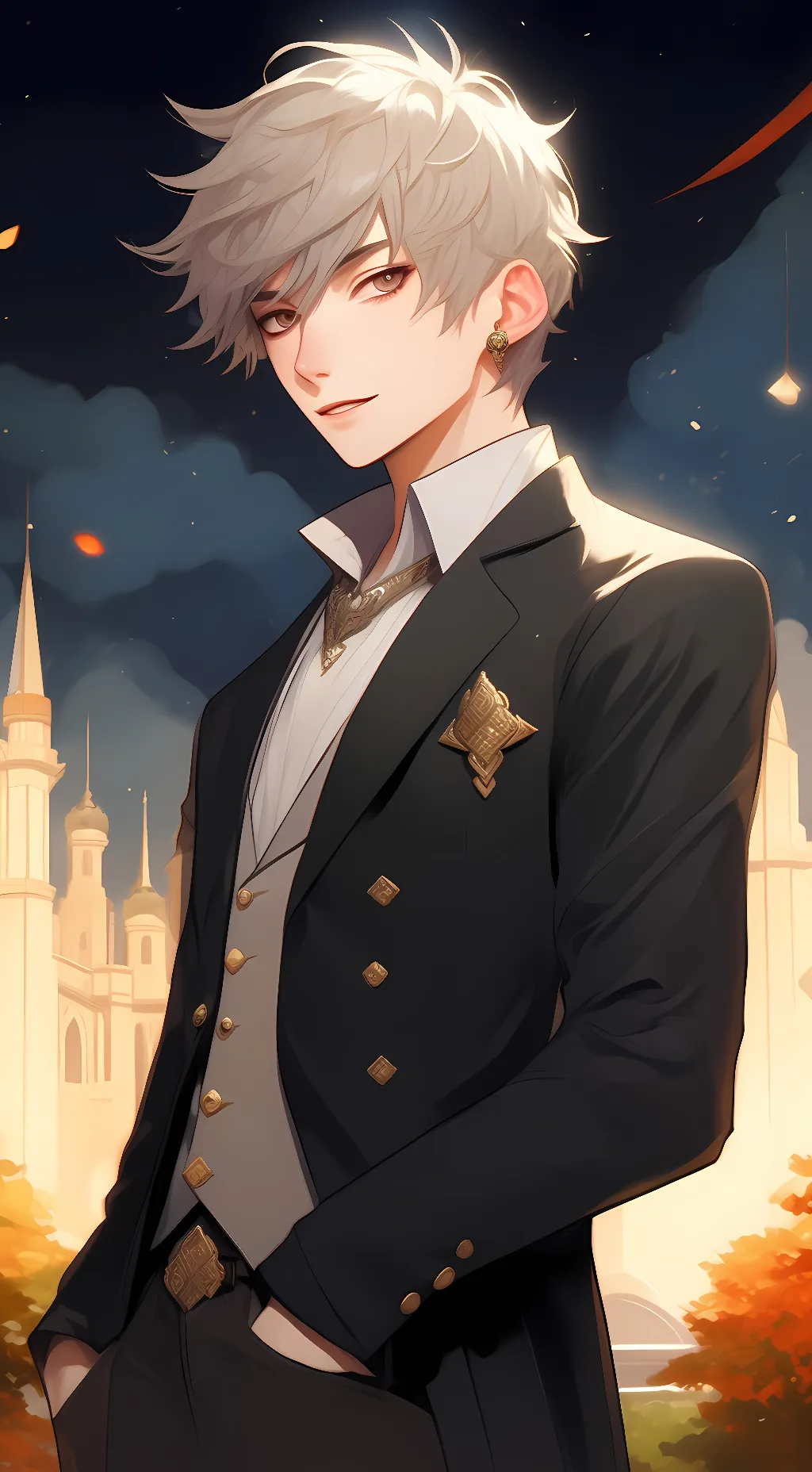 ai character: Bakugo background