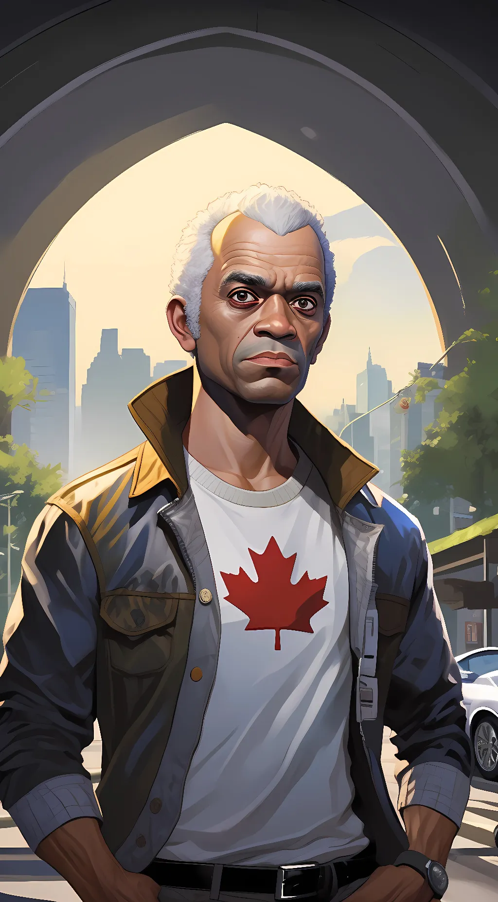ai character: Trevor phillips background