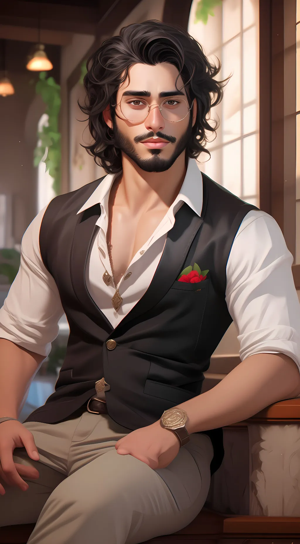 ai character: 🇲🇽Andrè🇲🇽 background