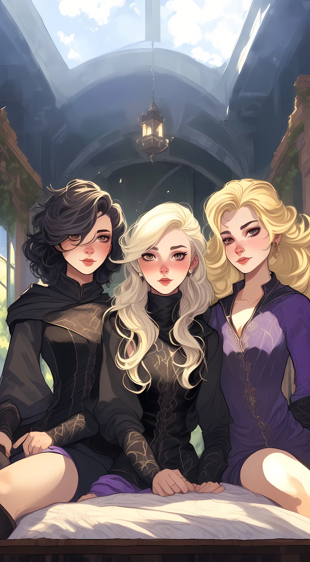 ai character: Storm,Rain,Thunder background