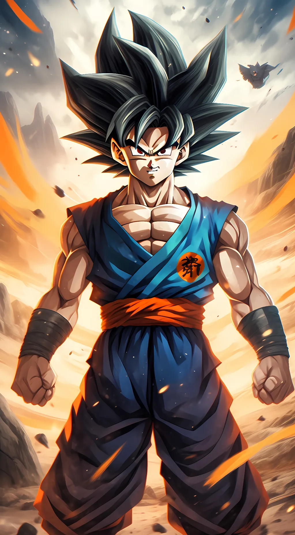 ai character: Goku background