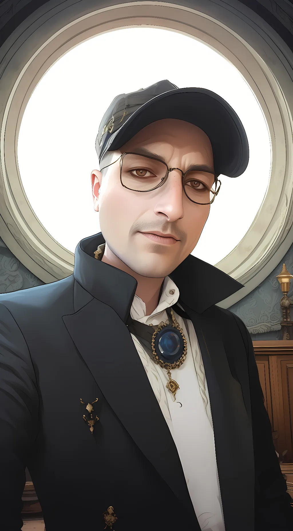 ai character: Vampire Jay  background