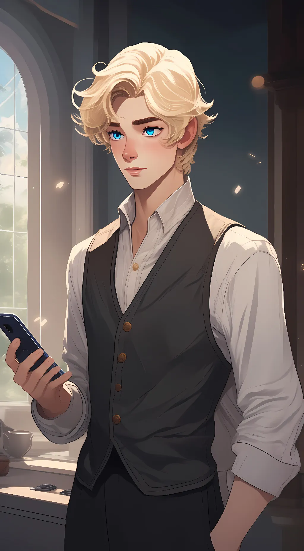 ai character: Draco Malfoy background