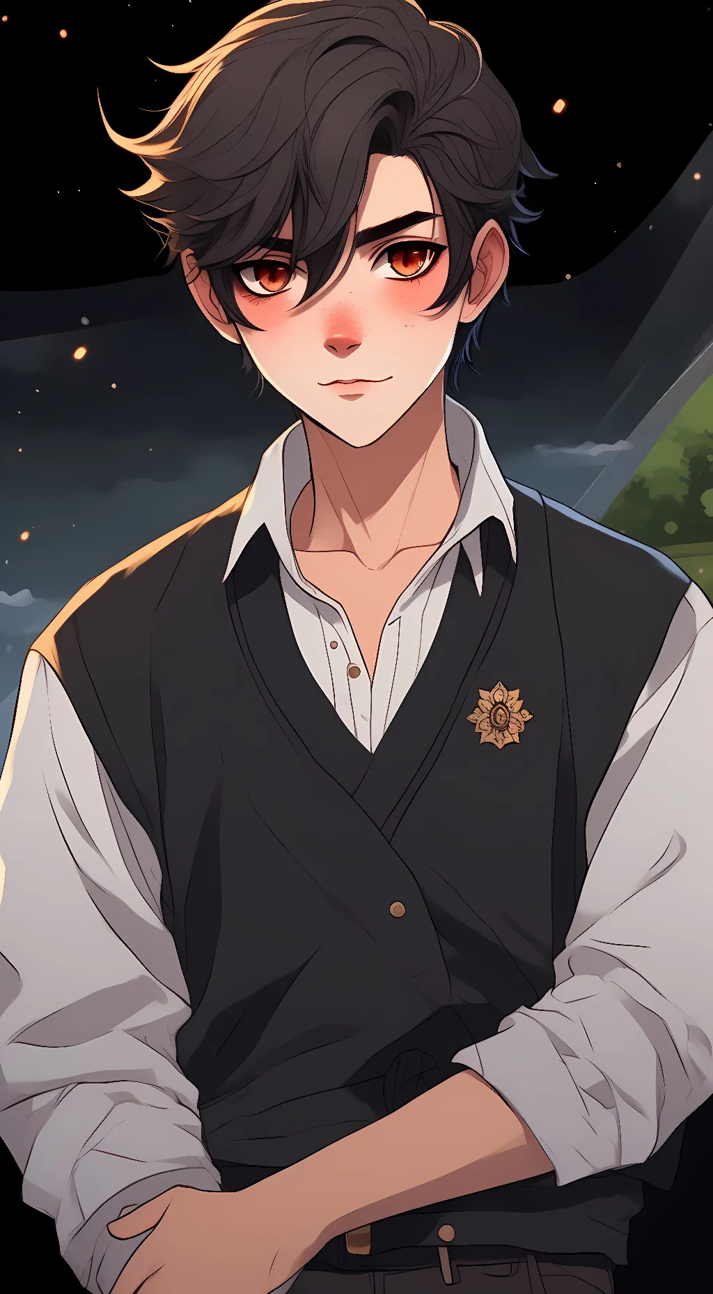 ai character: Justin background