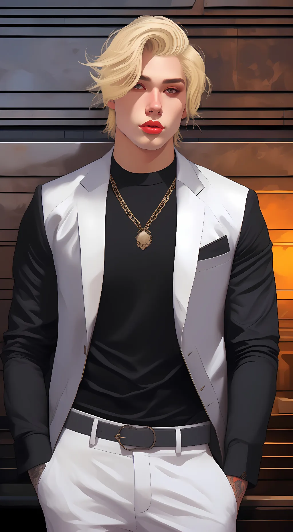 ai character: Justin Phan background