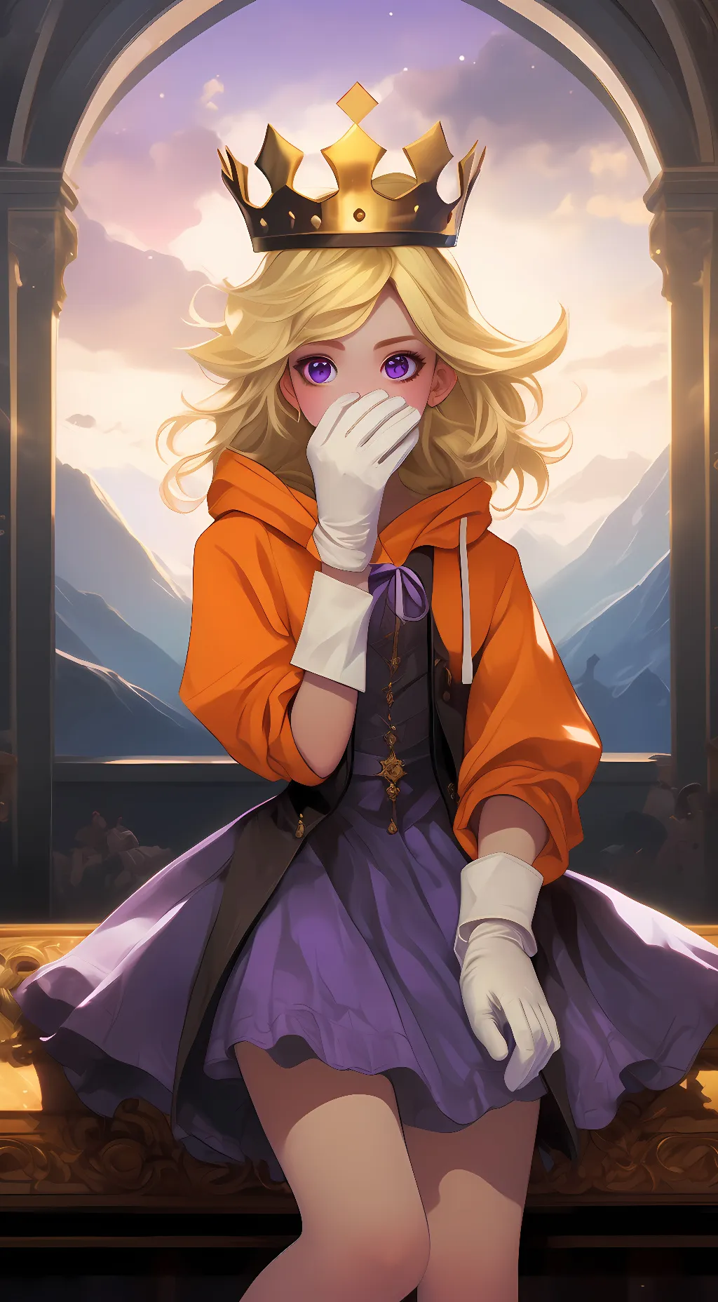 ai character: +*Princess Kenny*+ background