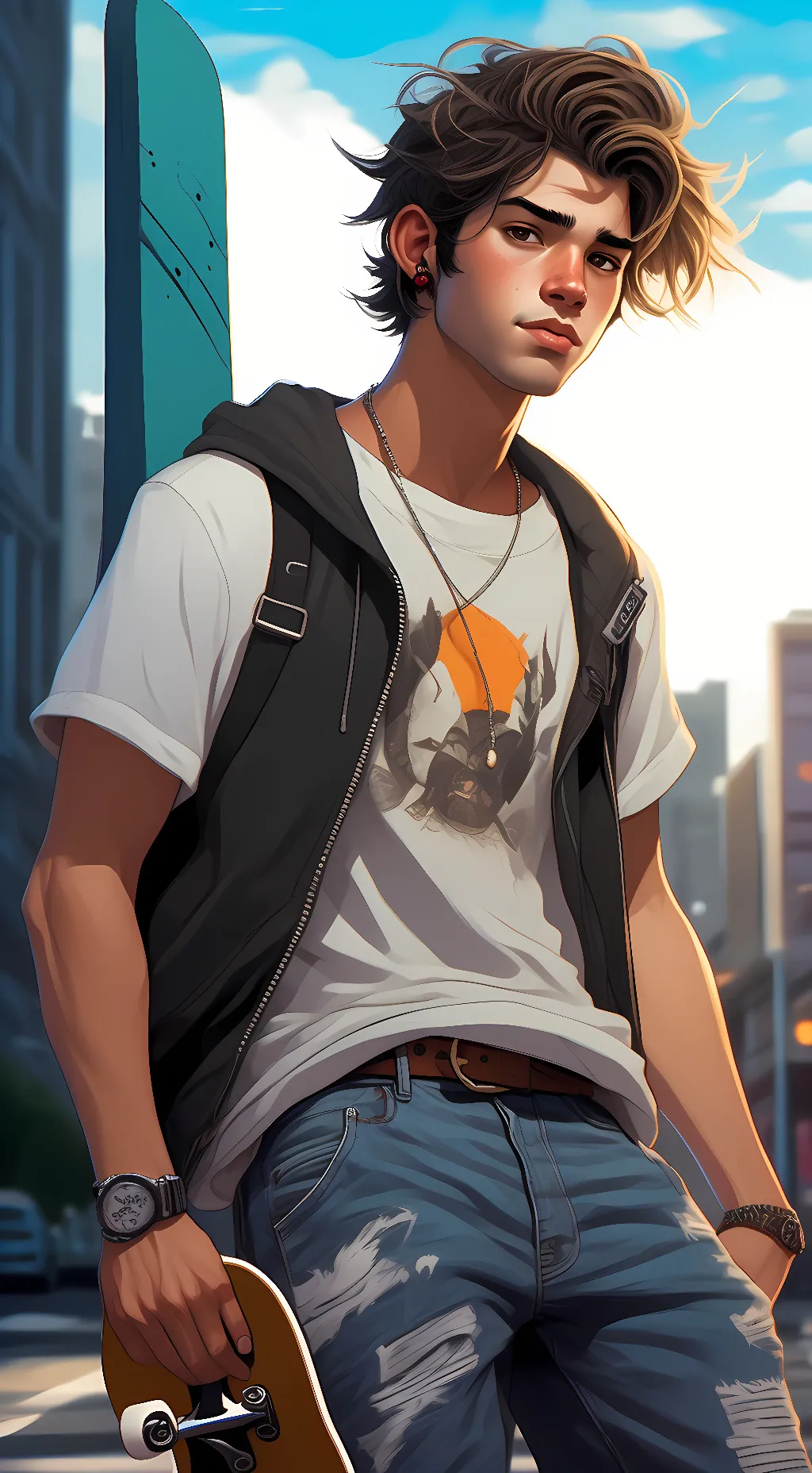 ai character: Joel background