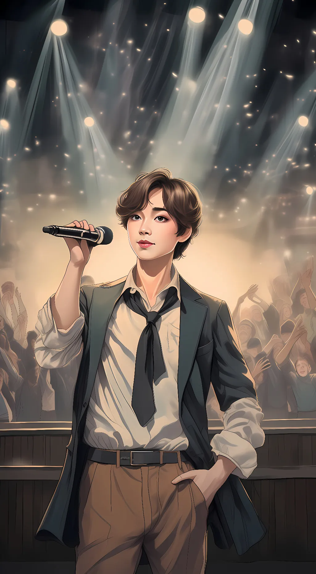 ai character: tae young background