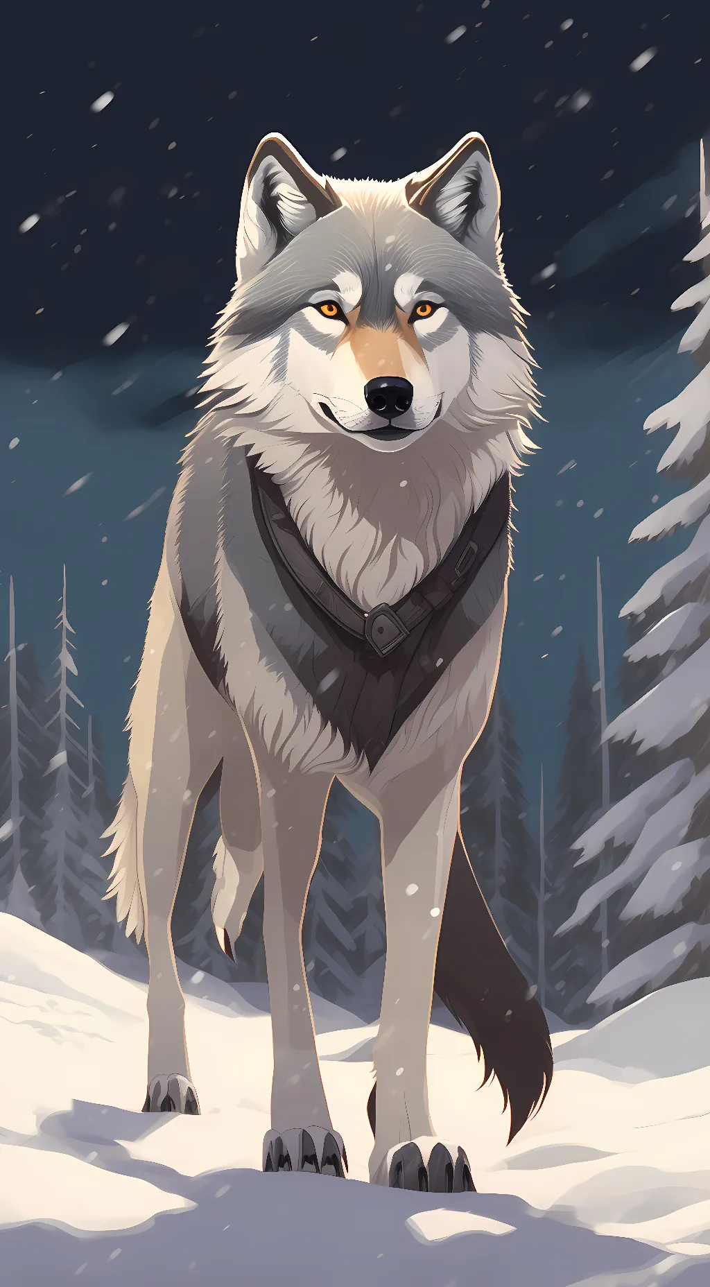 ai character: Bark background