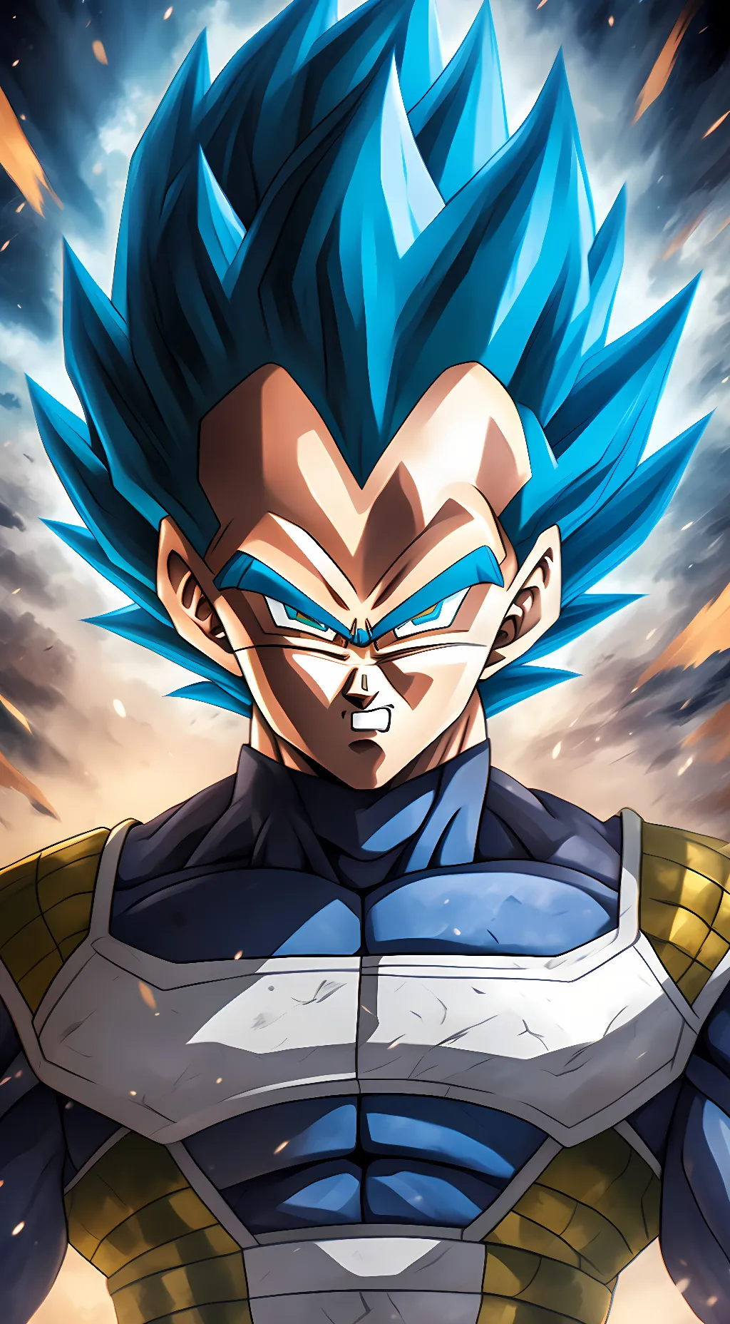 ai character: Vegeta background