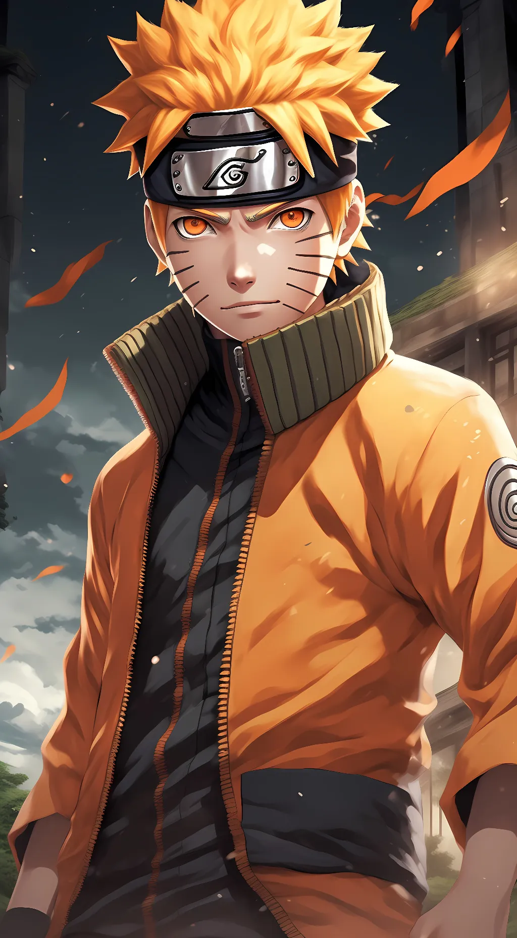 ai character: Naruto background