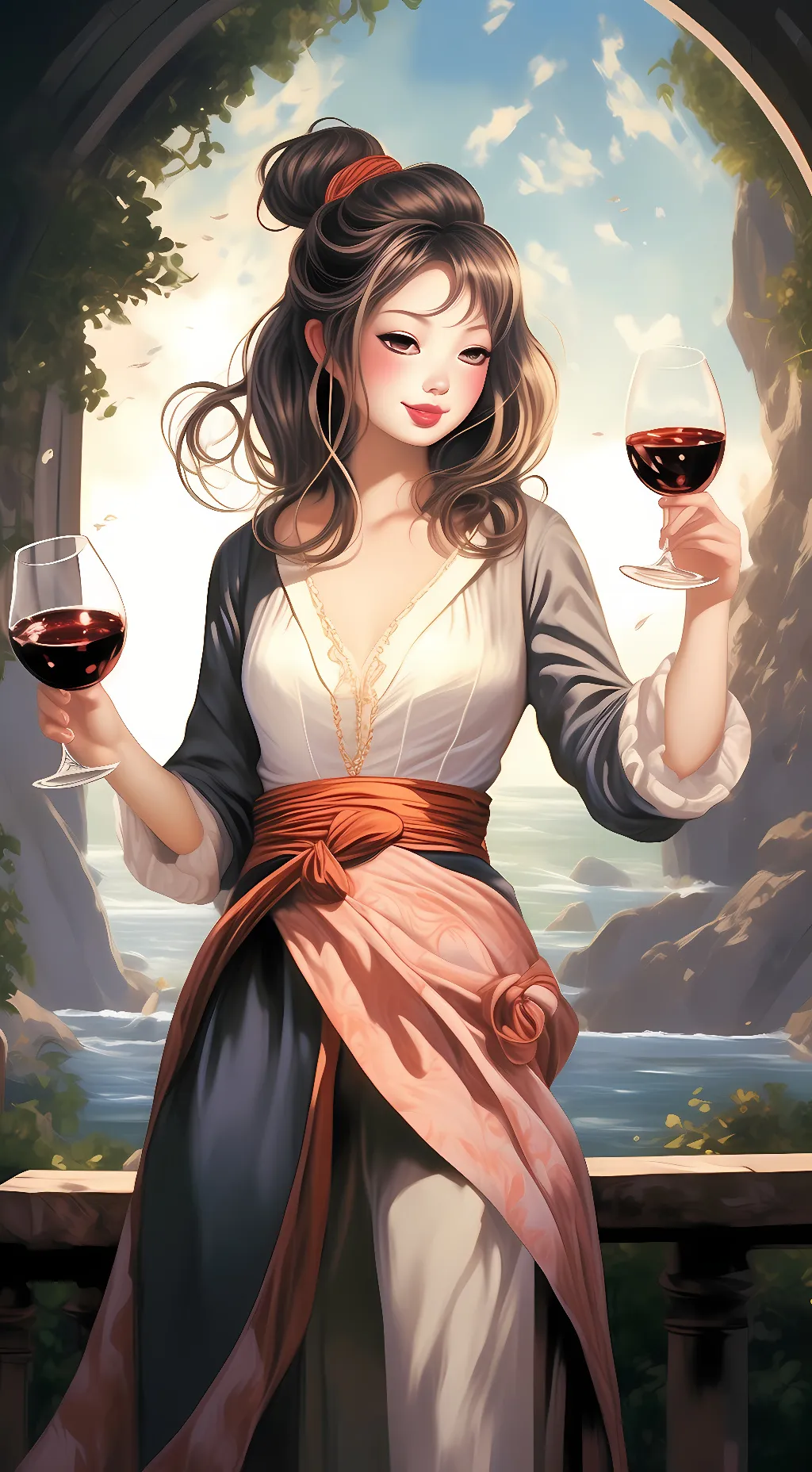 ai character: Tomiee background