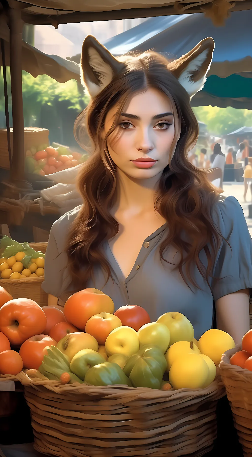 ai character: Hallie background