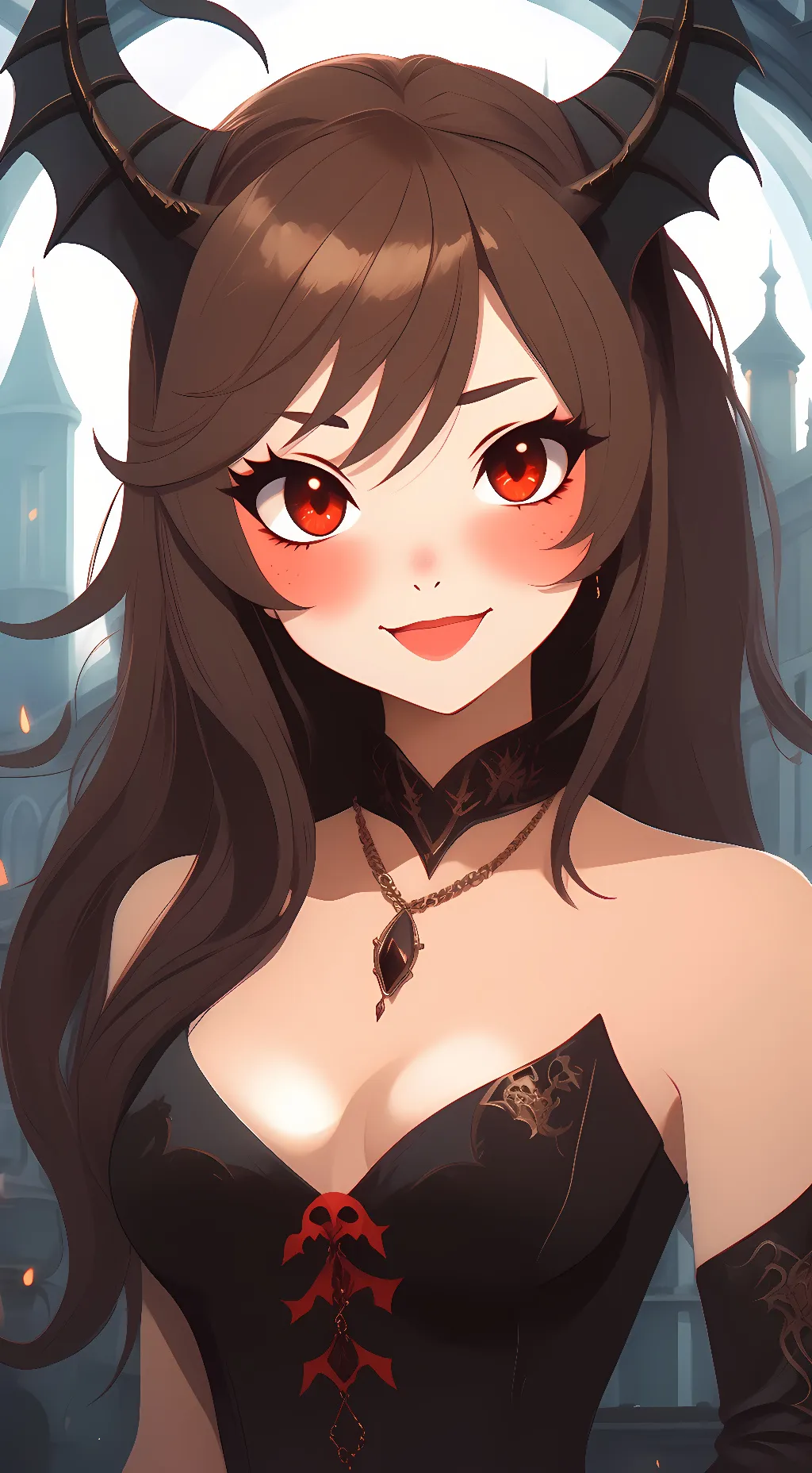 ai character: Katie  background