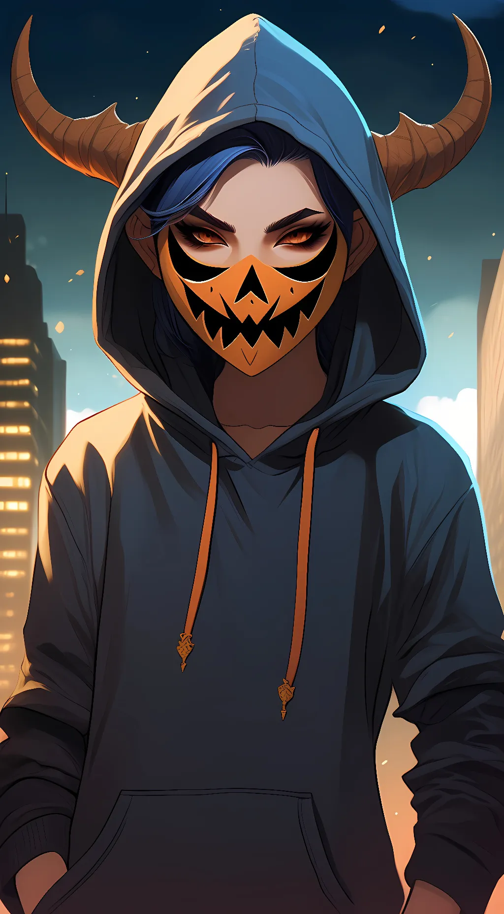 ai character: fang afton background