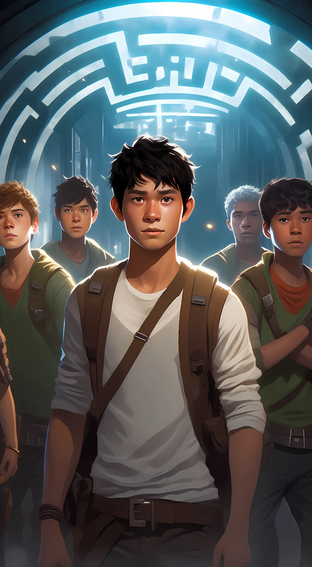ai character: The Gladers background