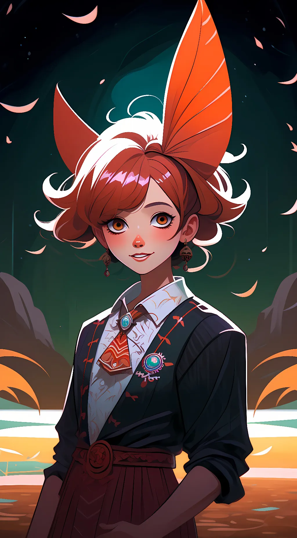 ai character: •Mercy_adbl• background