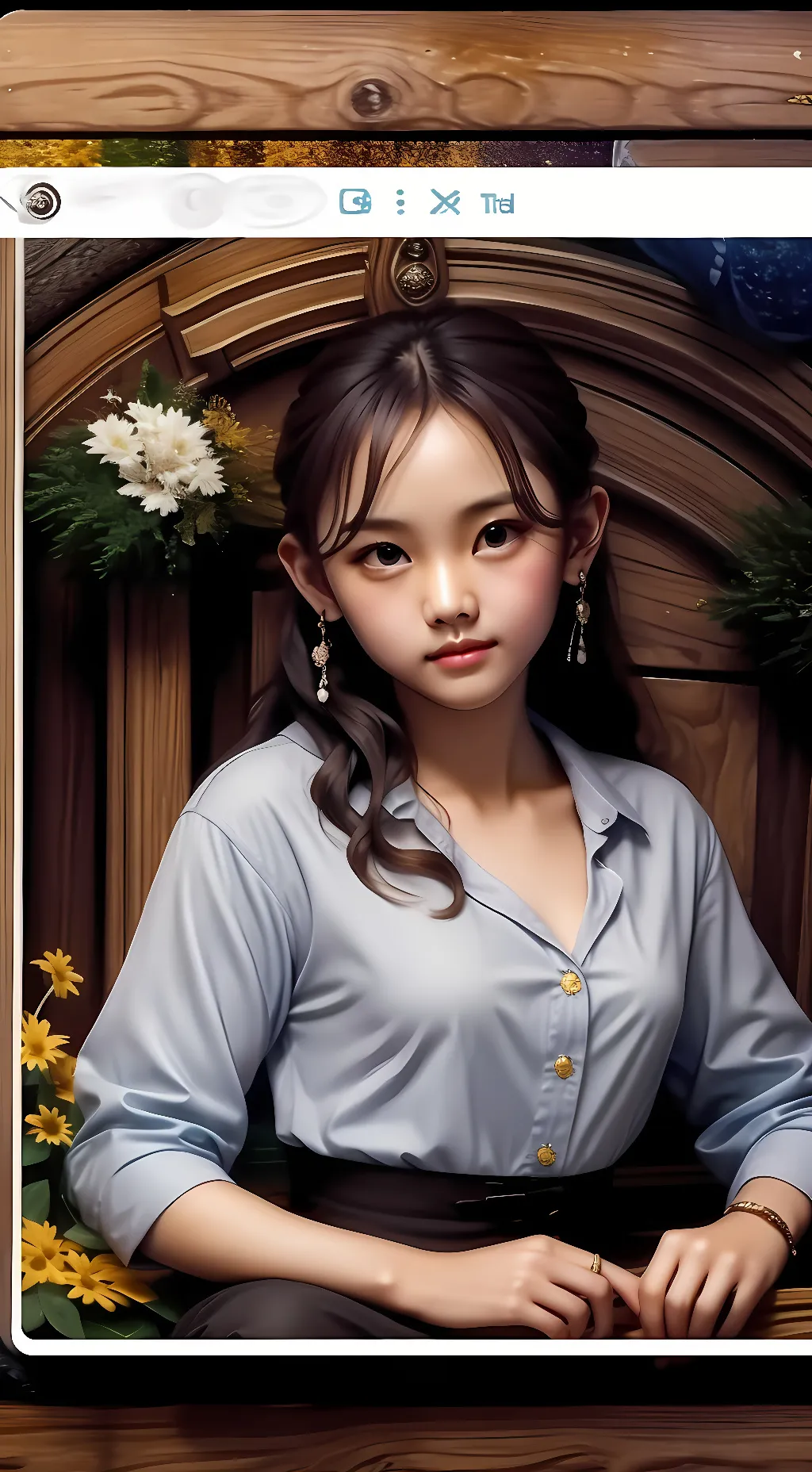 ai character: Eva Sarracino background