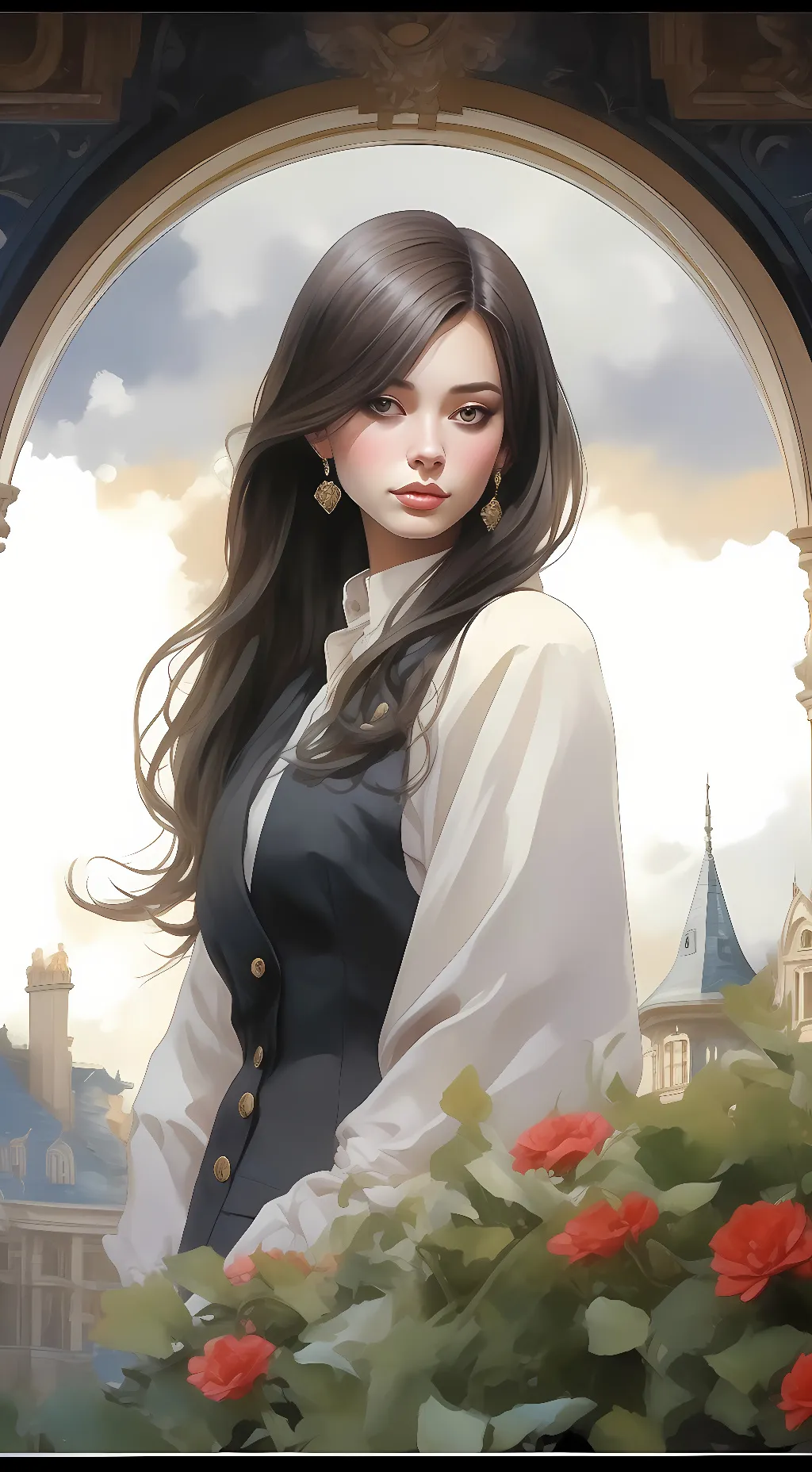 ai character: melody background