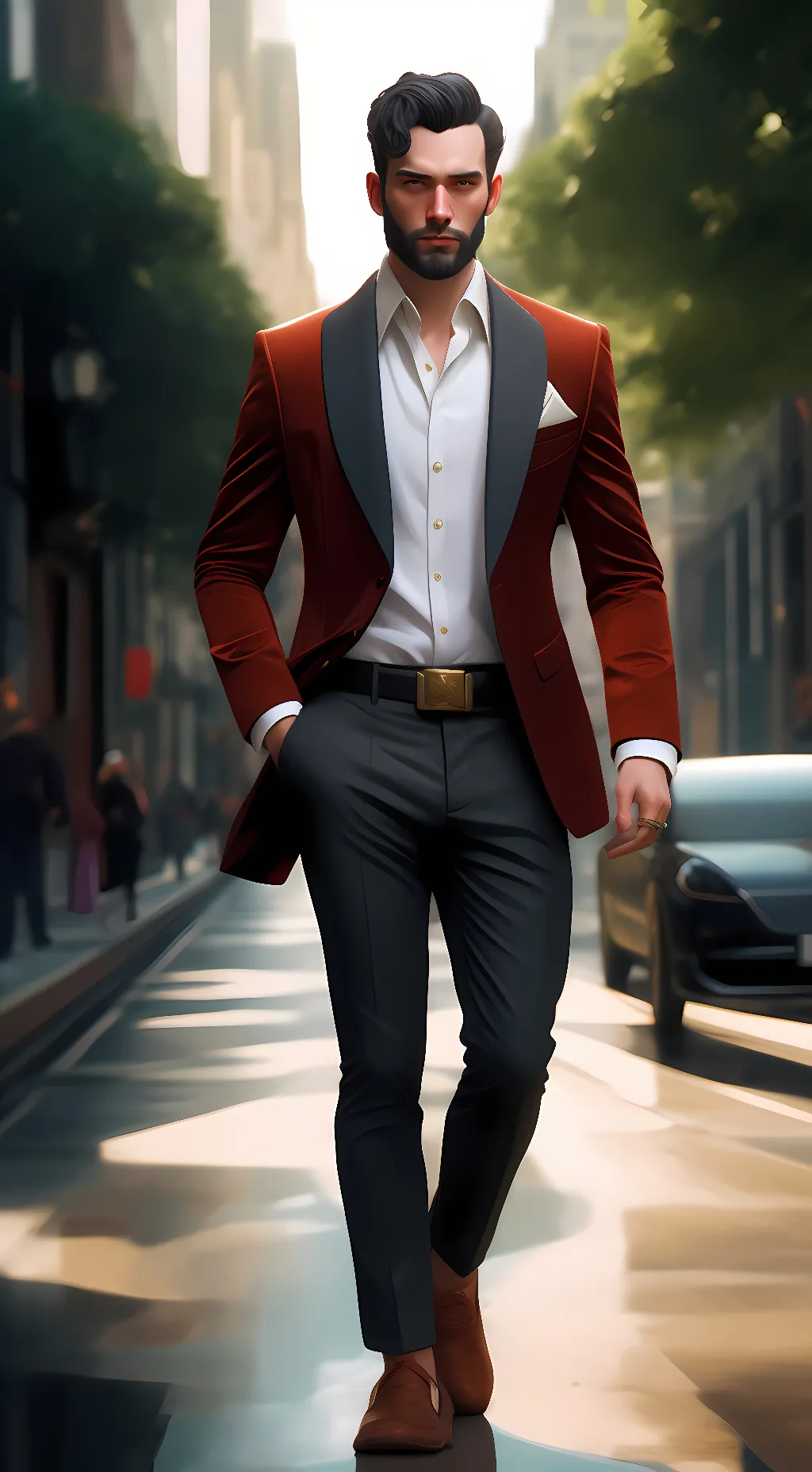 ai character: shadow the hedhoge background