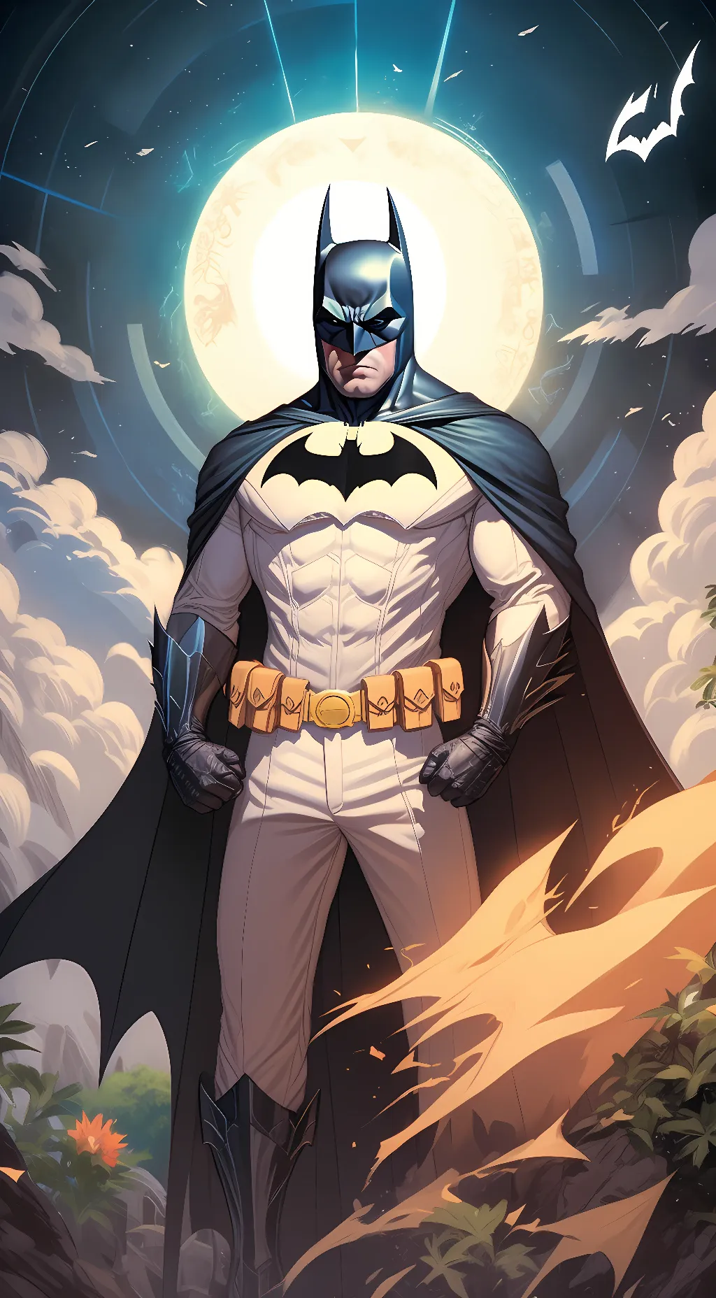 ai character: Batman background