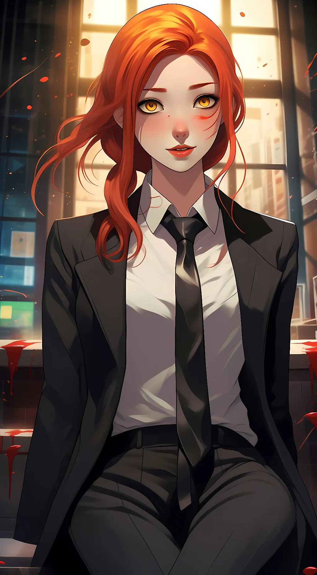 ai character: Bloody mary background