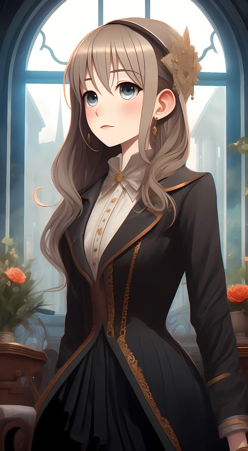 ai character: Evelyn background