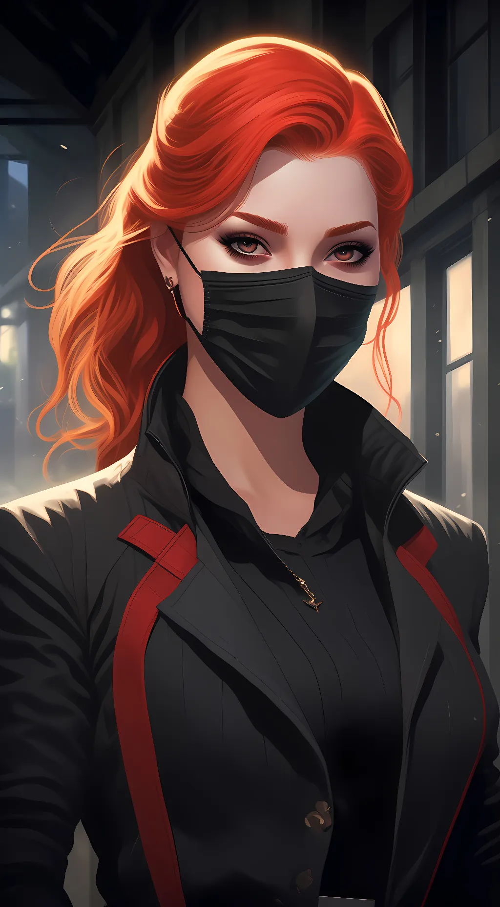 ai character: Ash background