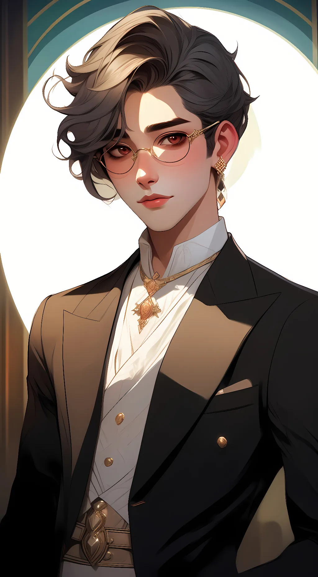 ai character: a femboy background