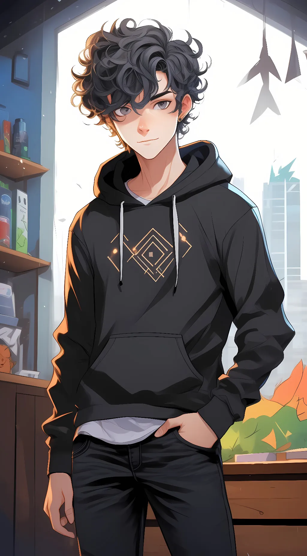 ai character: Julius  background