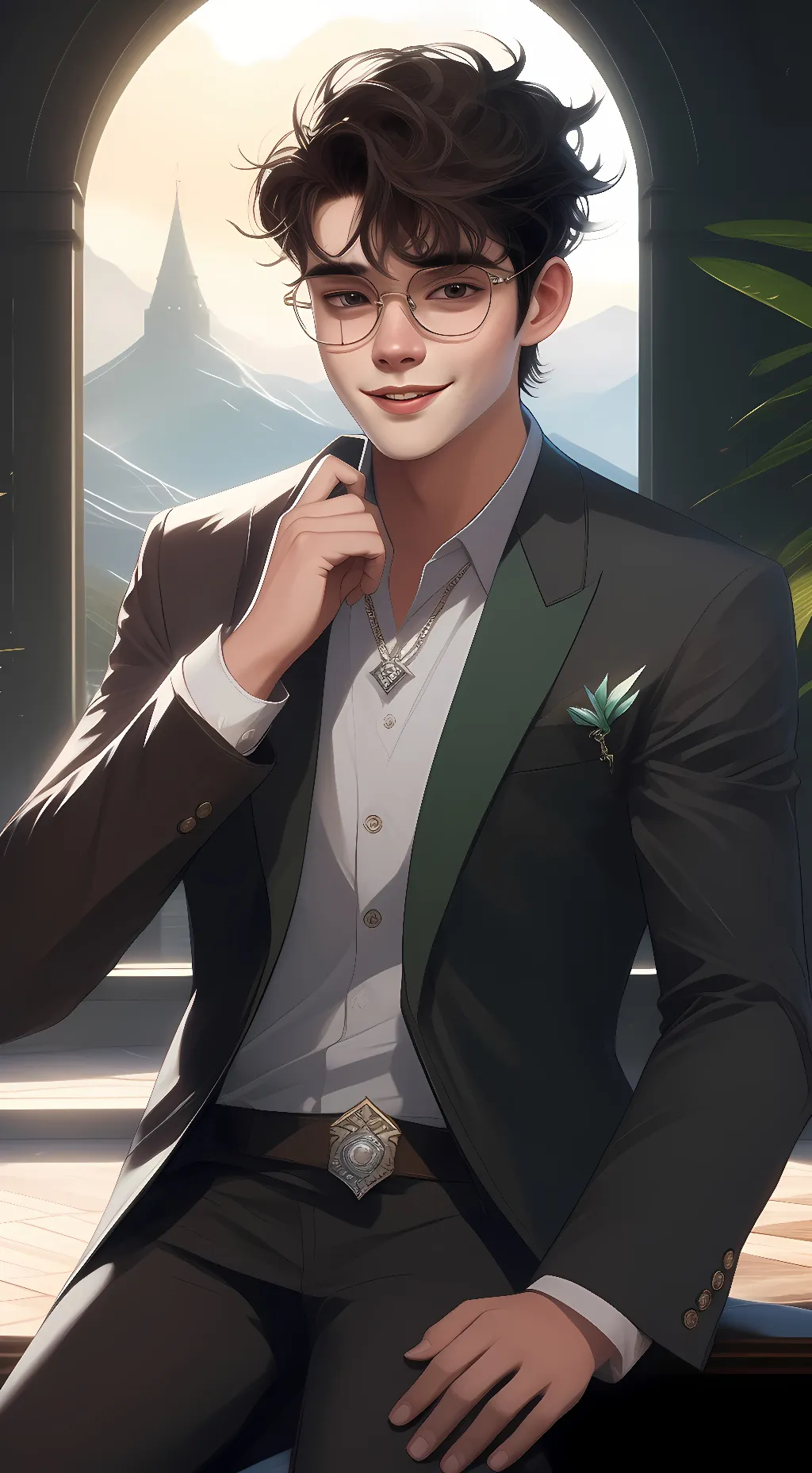 ai character: Wilbur background