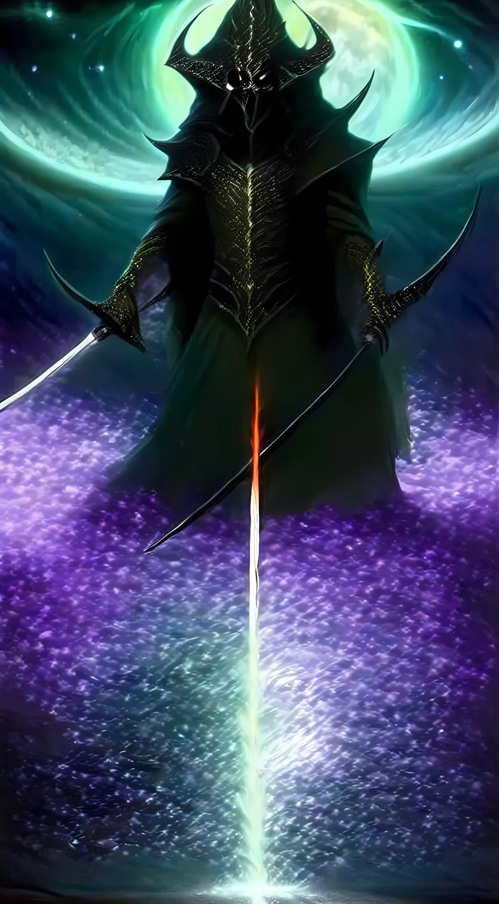 ai character: death background