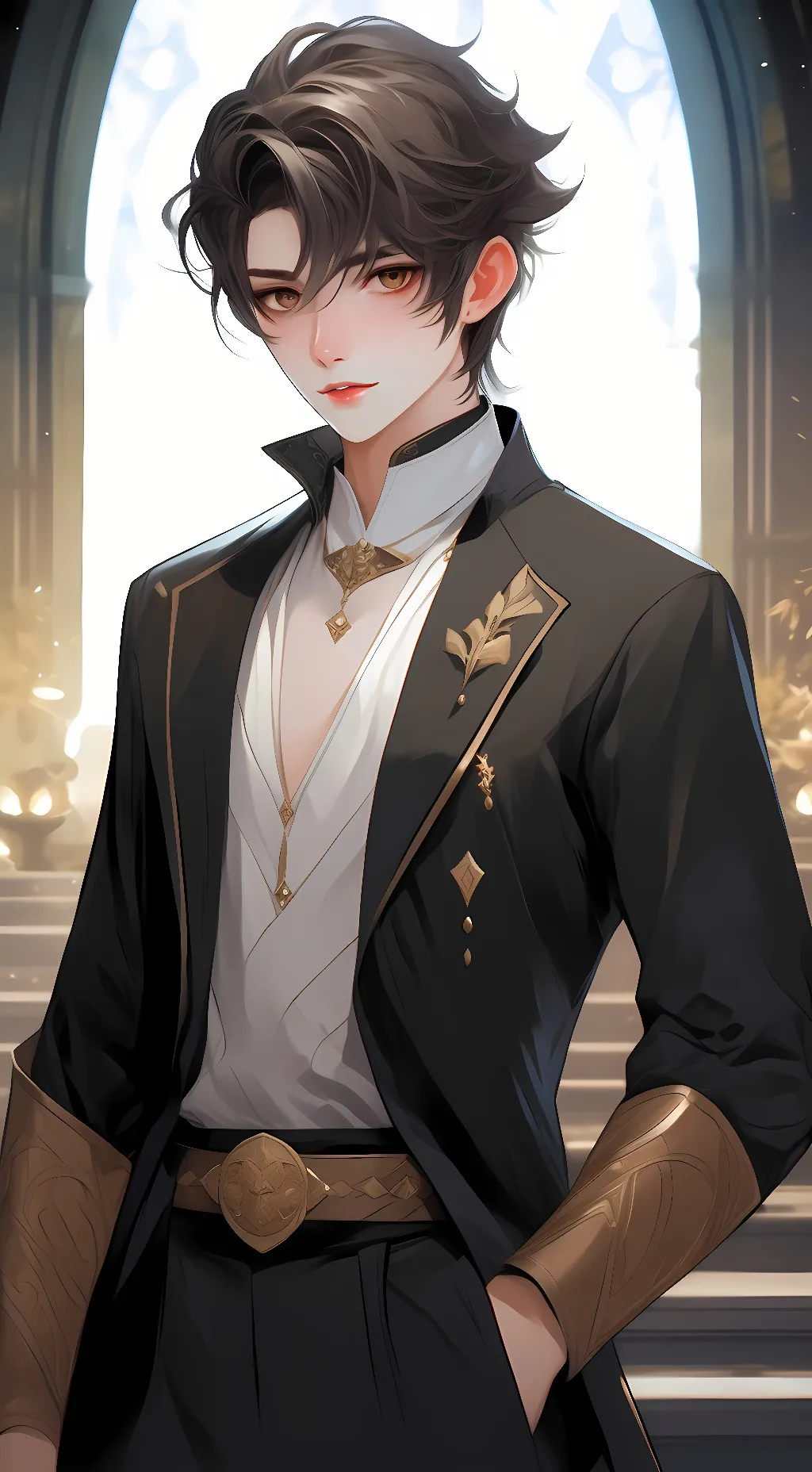 ai character: Liam background