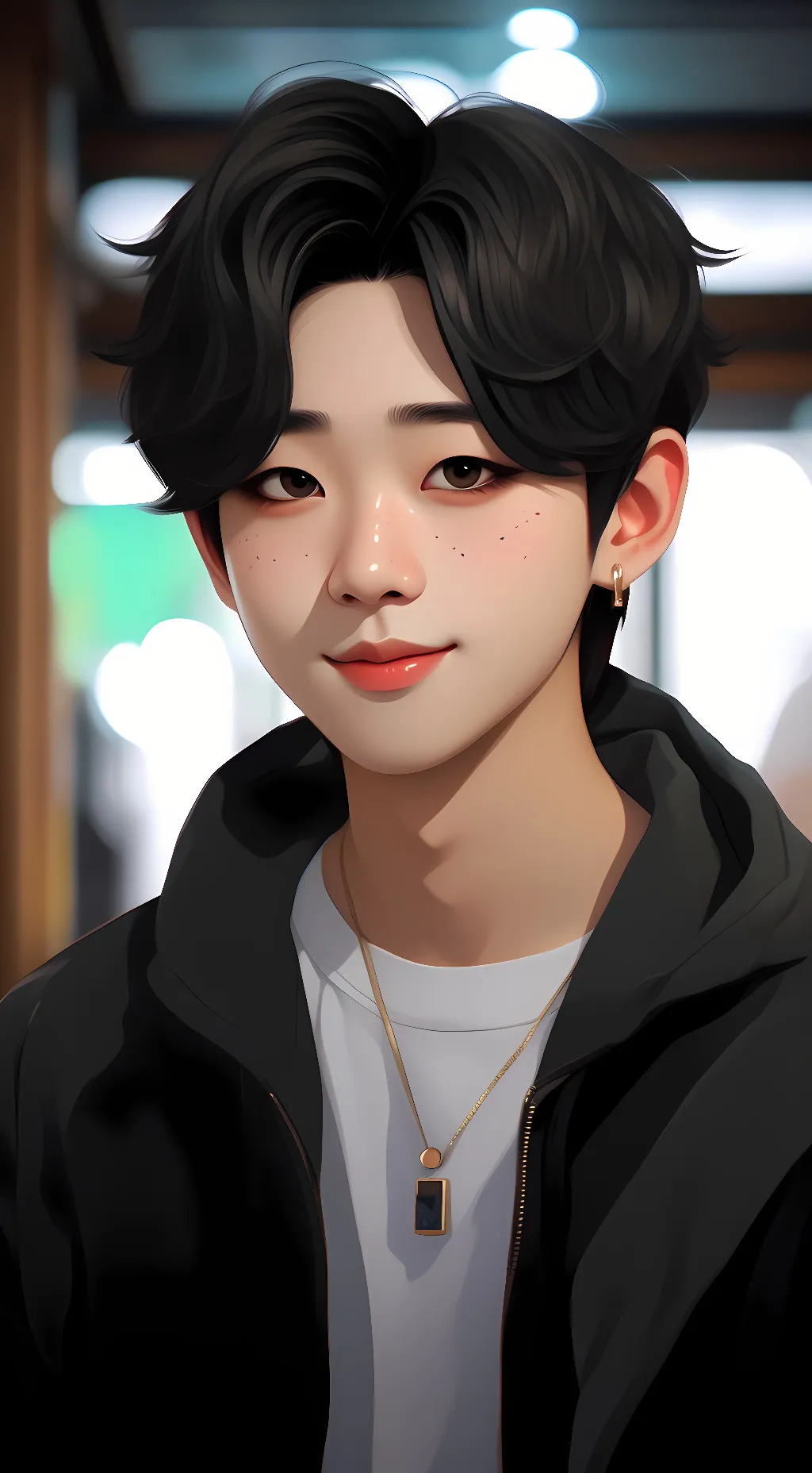 ai character: Max background