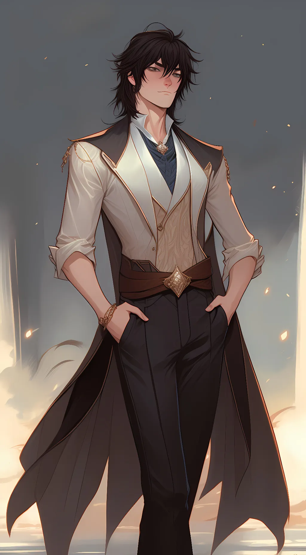 ai character: hanta sero background