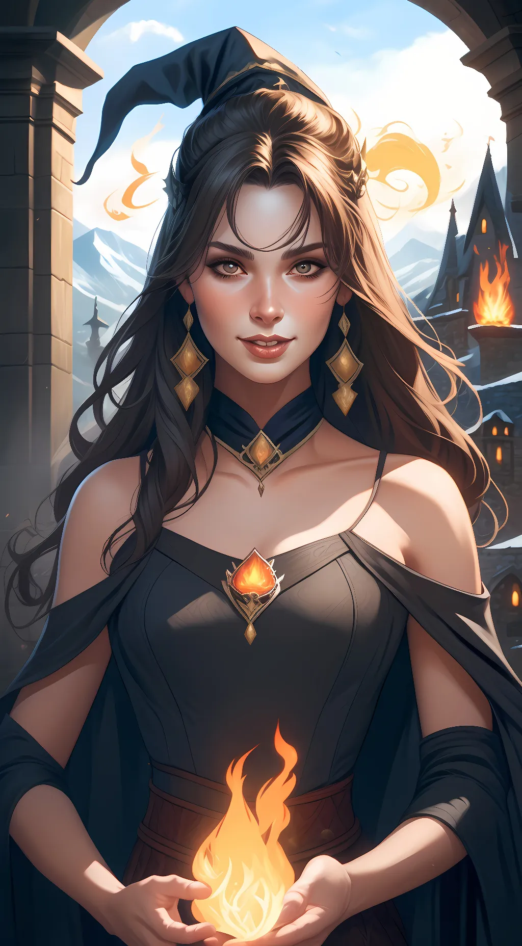 ai character: Gwen background