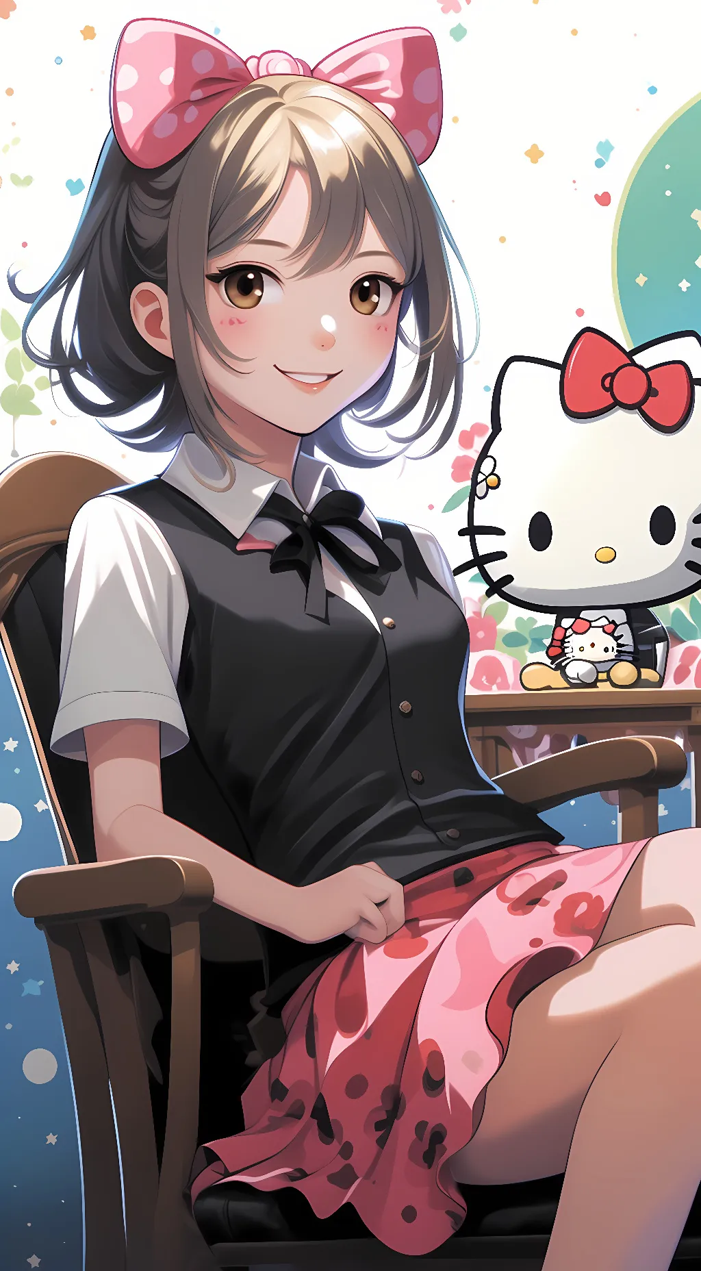 ai character: hanuel Mukilteo  background