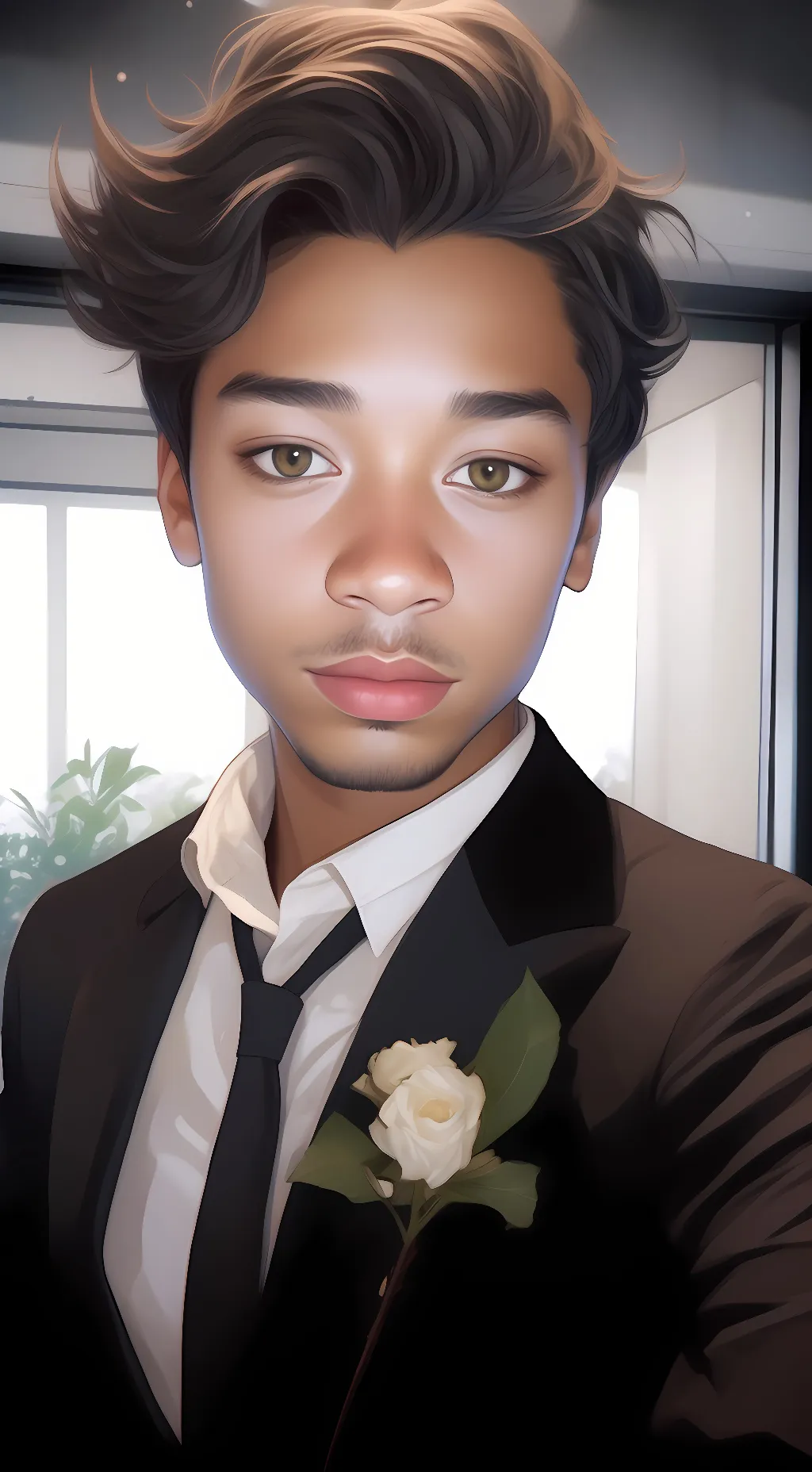 ai character: Luca Koslik background