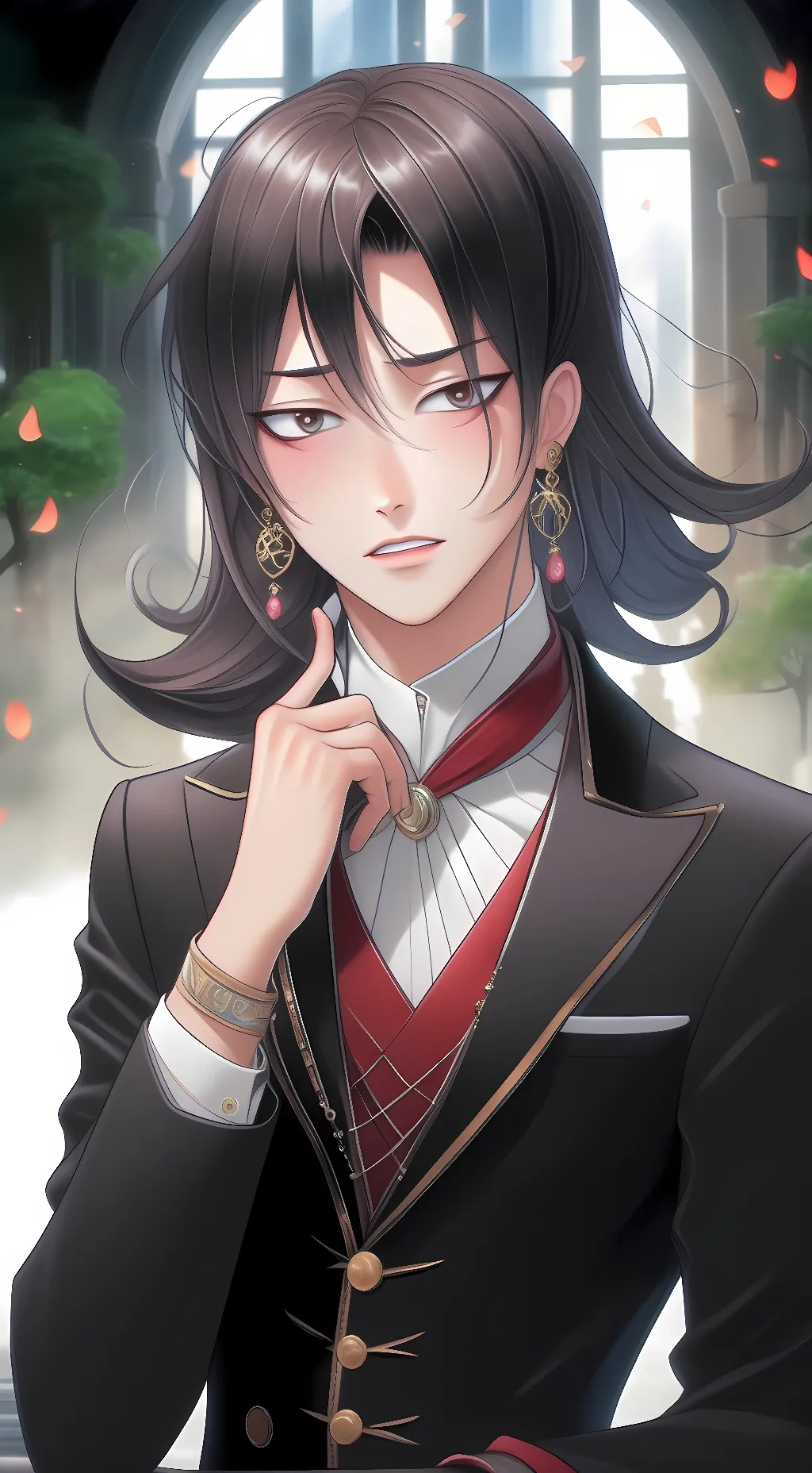 ai character: °•~Quinn~•° background