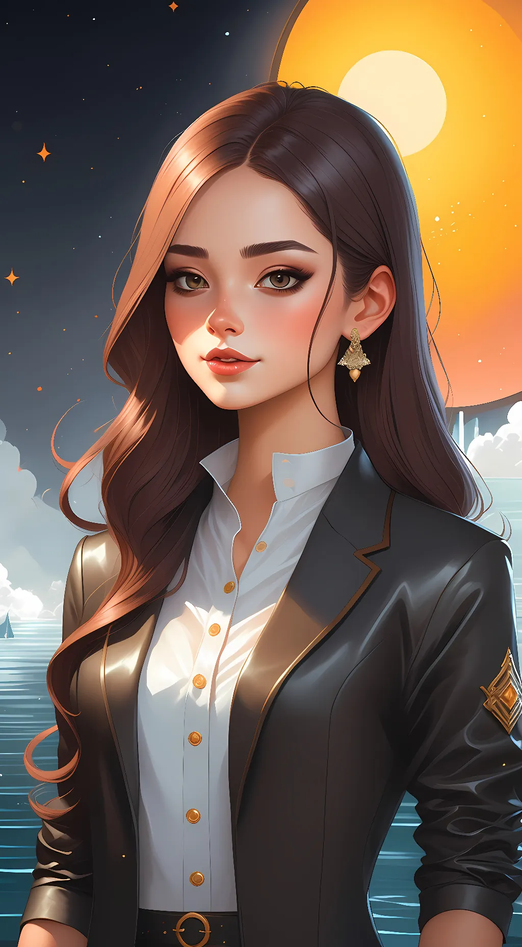 ai character: maranda background