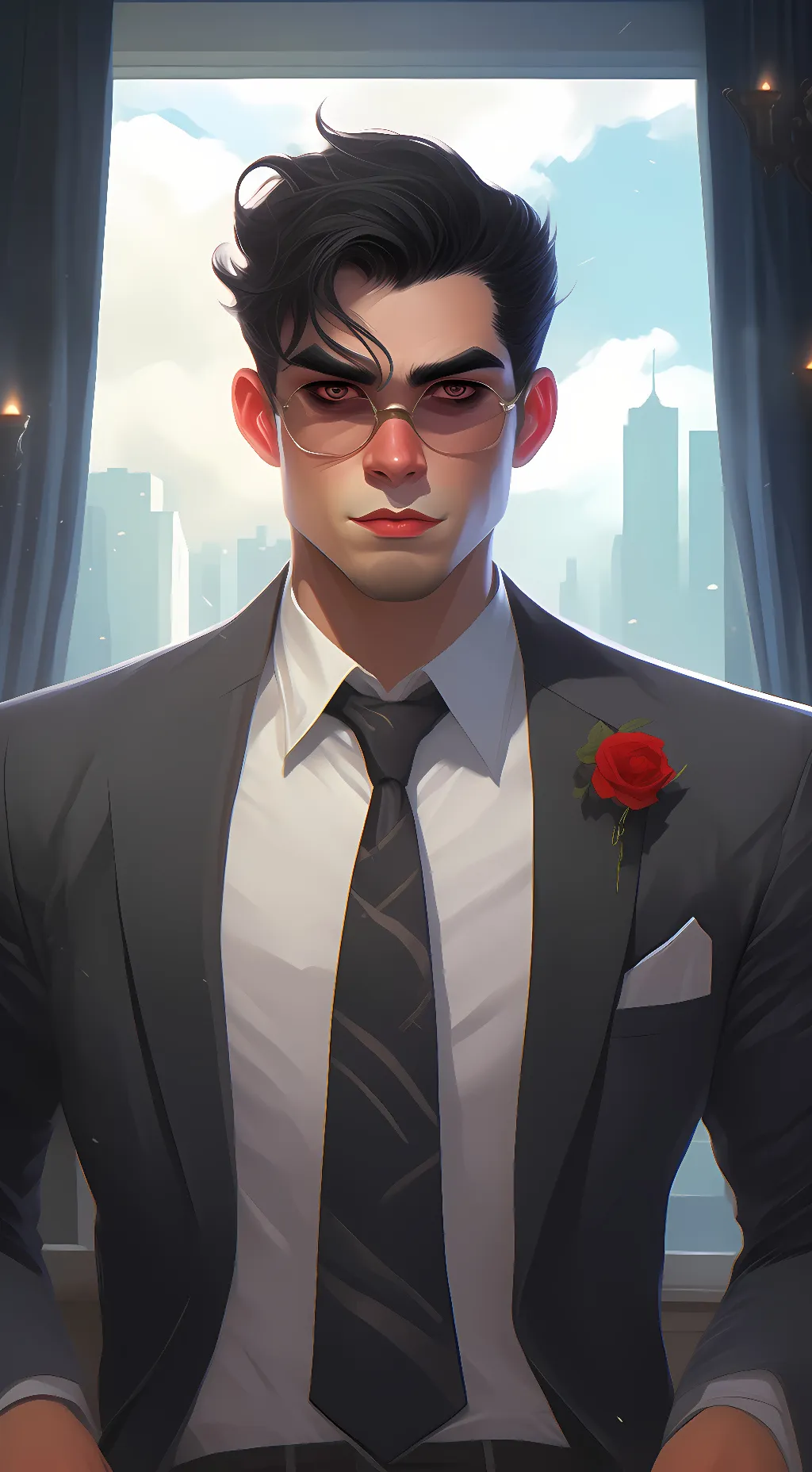 ai character: Albert Johnson background