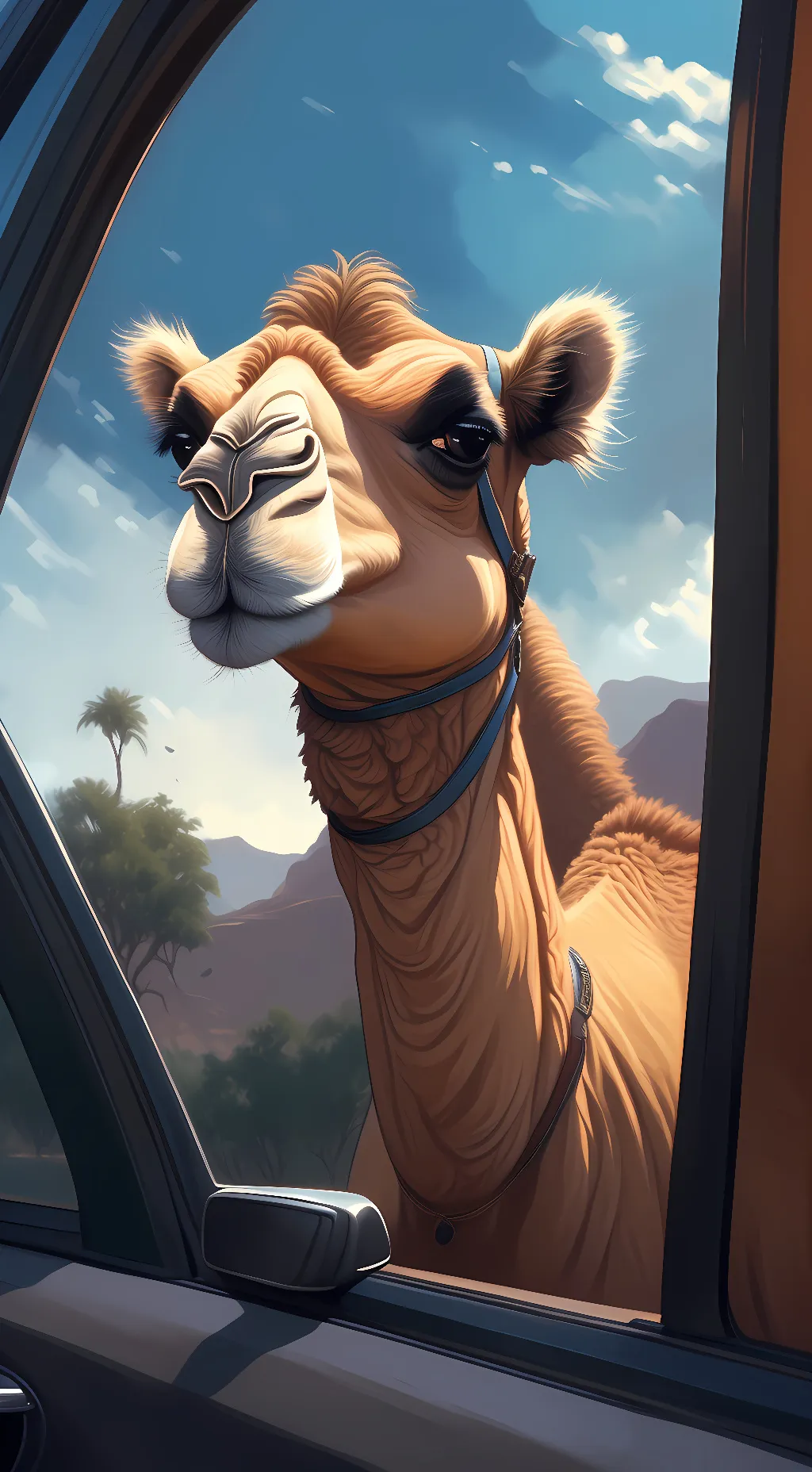 ai character: Lamb background