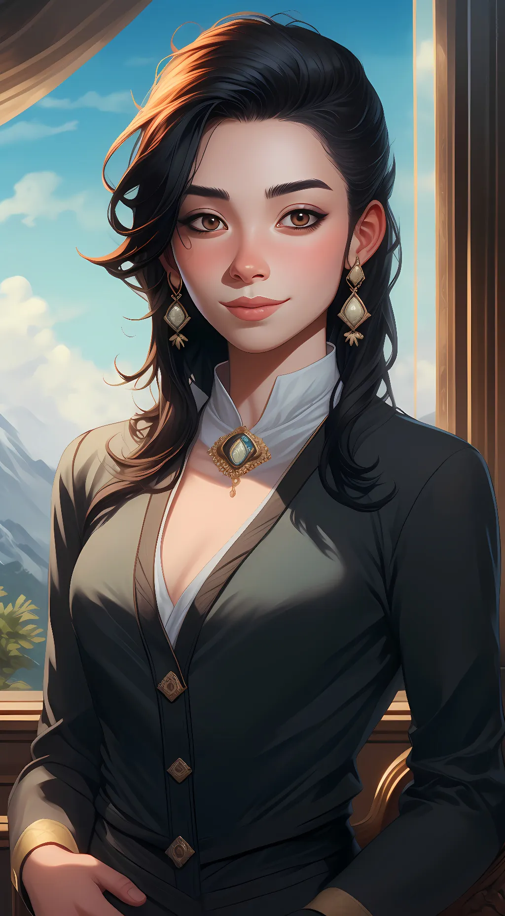 ai character: kiki background