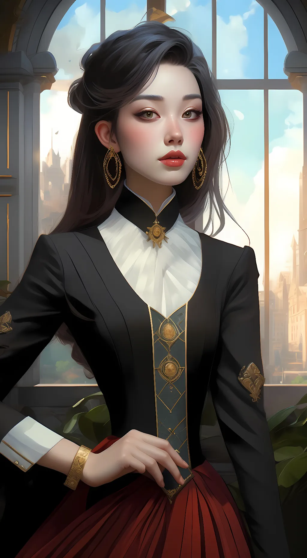 ai character: Baby  background