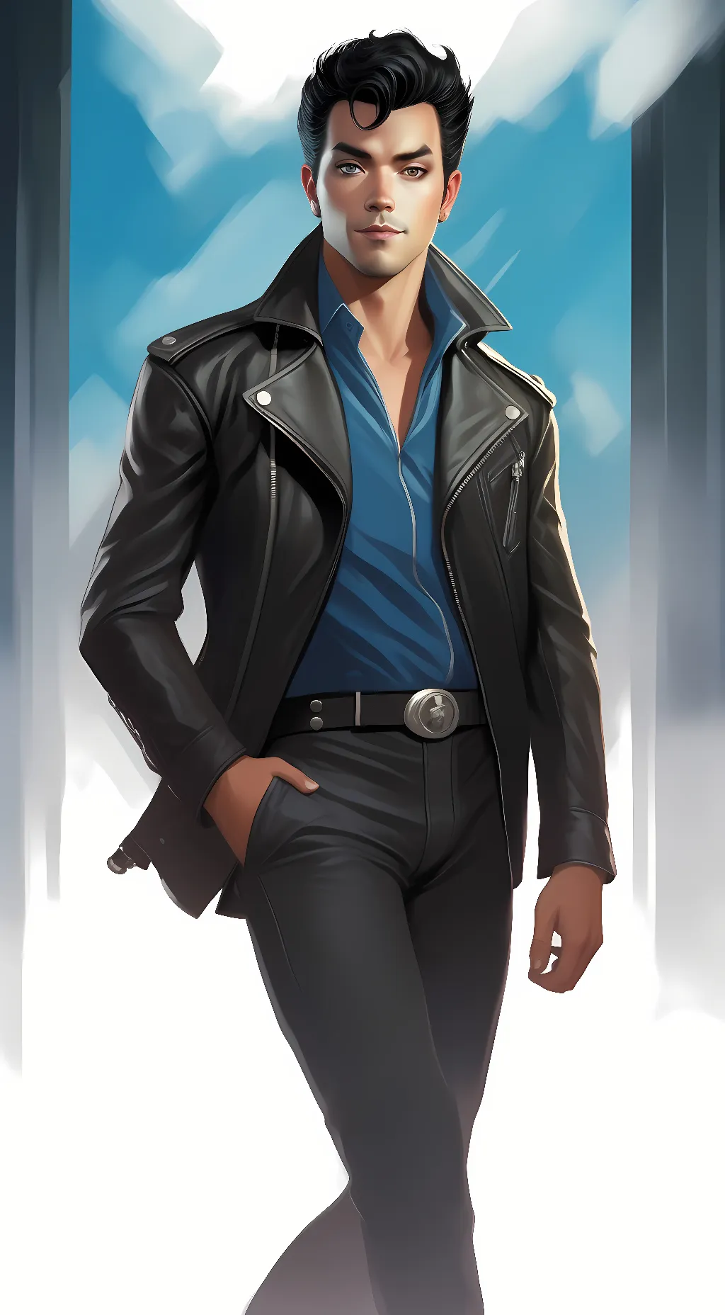 ai character: Butch Deloria background