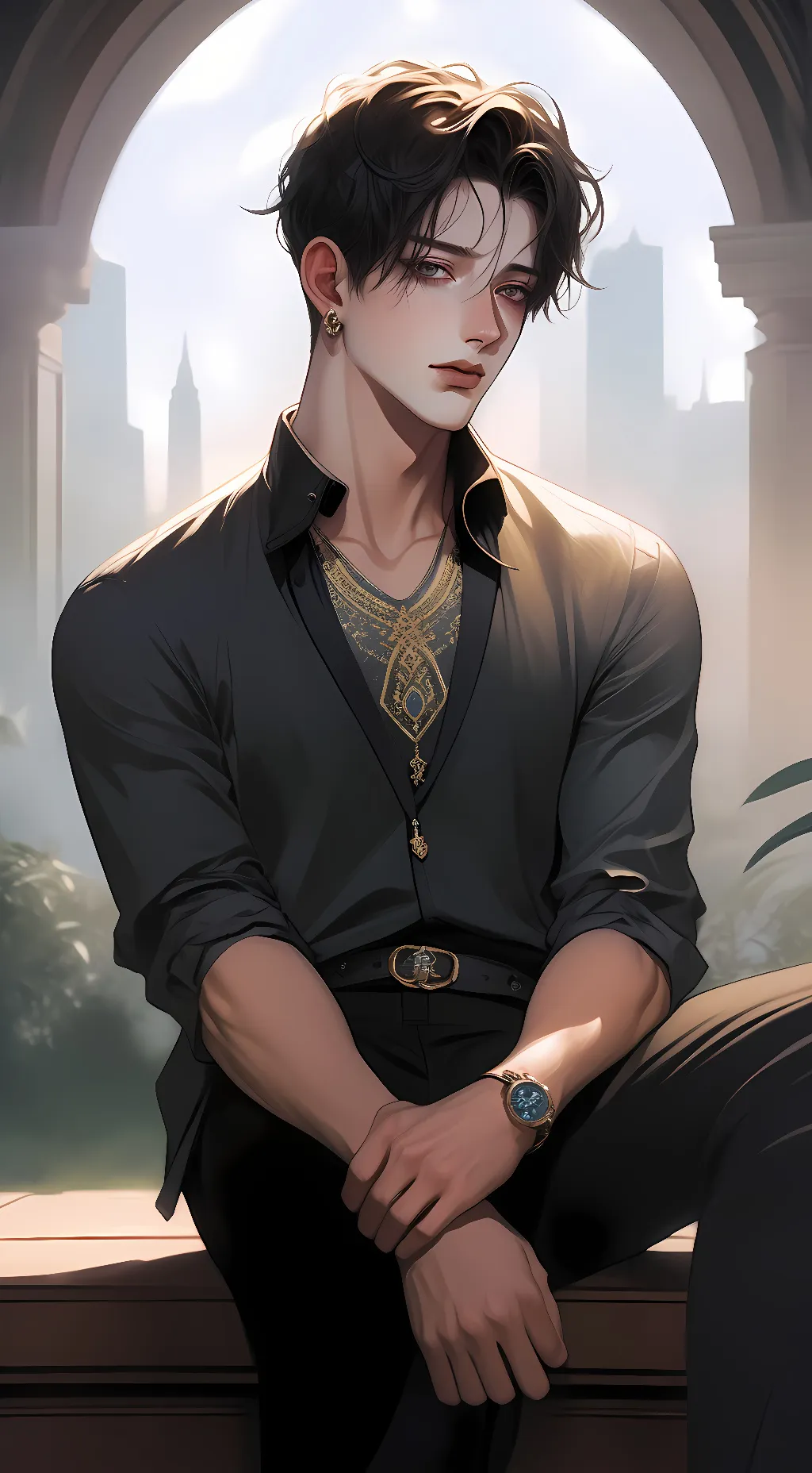 ai character: Maxwell Knight background