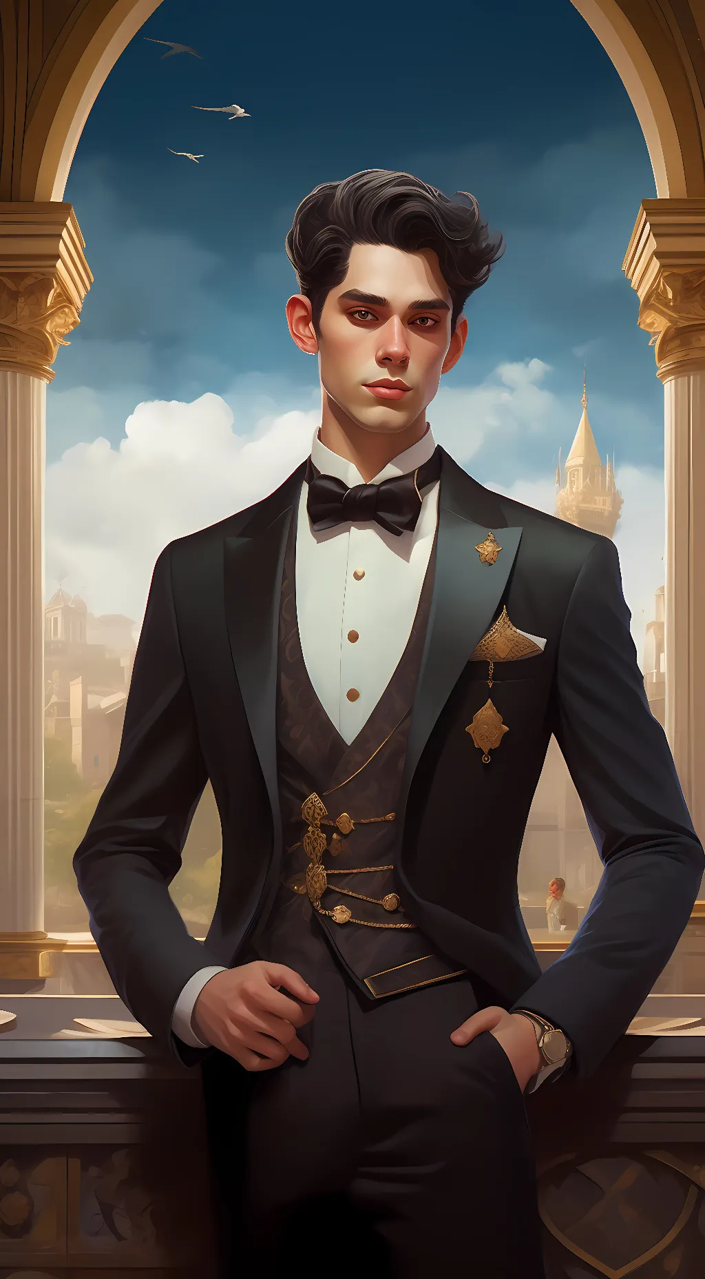 ai character: Alex background